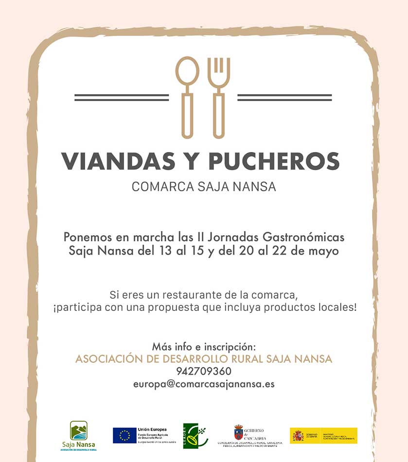 II Jornadas Gastronómicas Saja Nansa "Viandas y Pucheros"