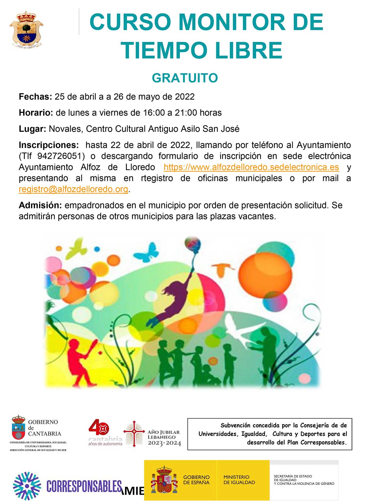 CURSO MONITOR DE TIEMPO LIBRE