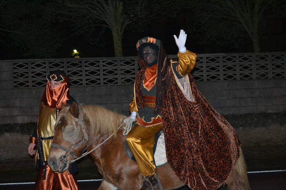 Todo preparado para la cabalgata de Cóbreces