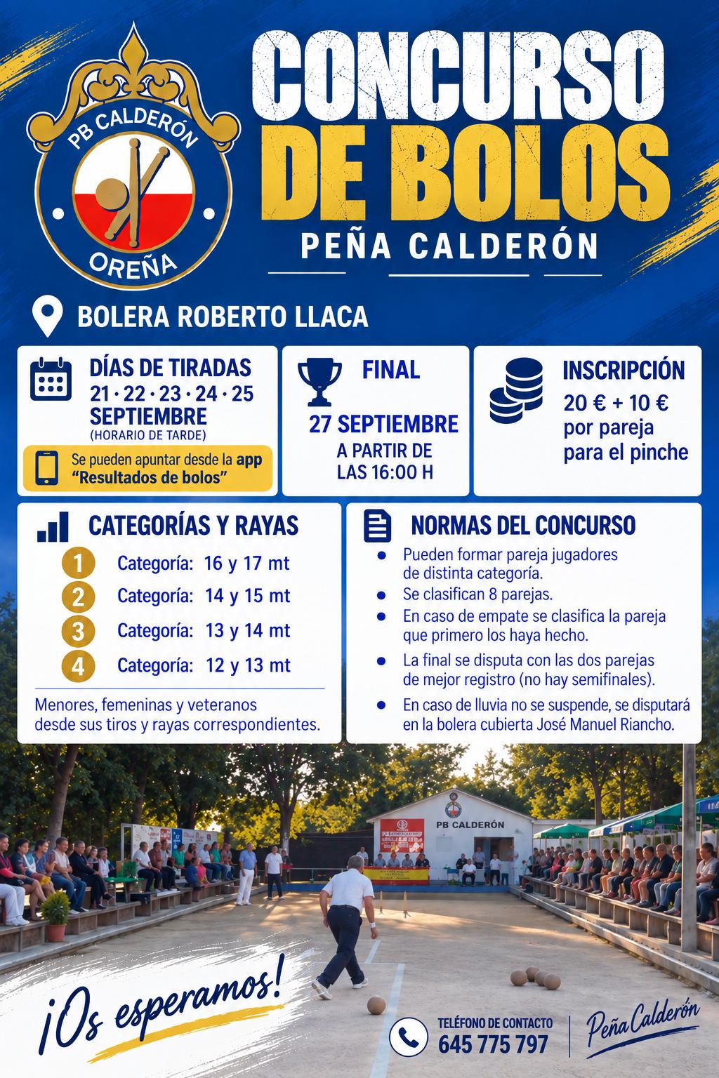 bolos 25 sep