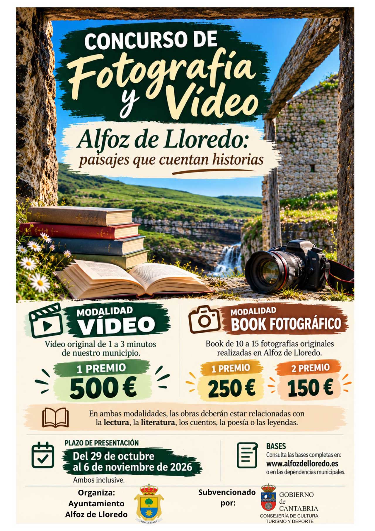 Concurso de fotografía y vídeo Alfoz de Lloredo